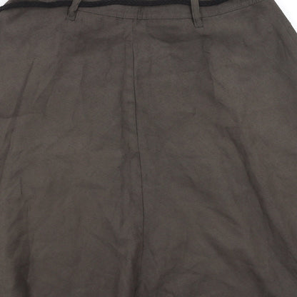 TopSecret Womens Green   A-Line Skirt Size 6