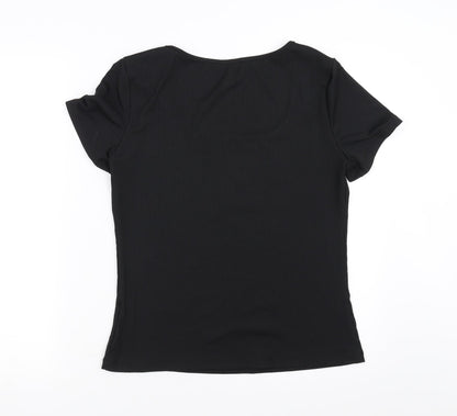 SheIn Womens Black   Basic T-Shirt Size XL