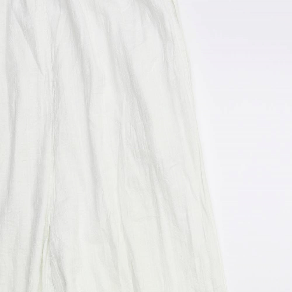 COTTO SUMMER COLOURS Womens White   Trousers  Size 30 in L25 in