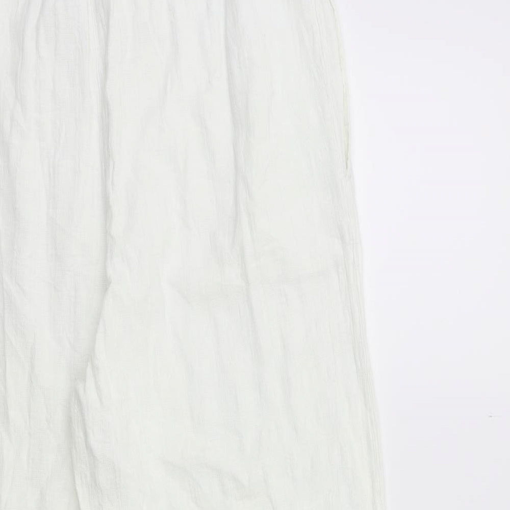 COTTO SUMMER COLOURS Womens White   Trousers  Size 30 in L25 in