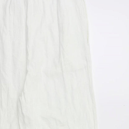 COTTO SUMMER COLOURS Womens White   Trousers  Size 30 in L25 in