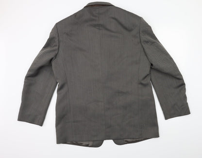 Preworn Mens Grey   Jacket Suit Jacket Size 44
