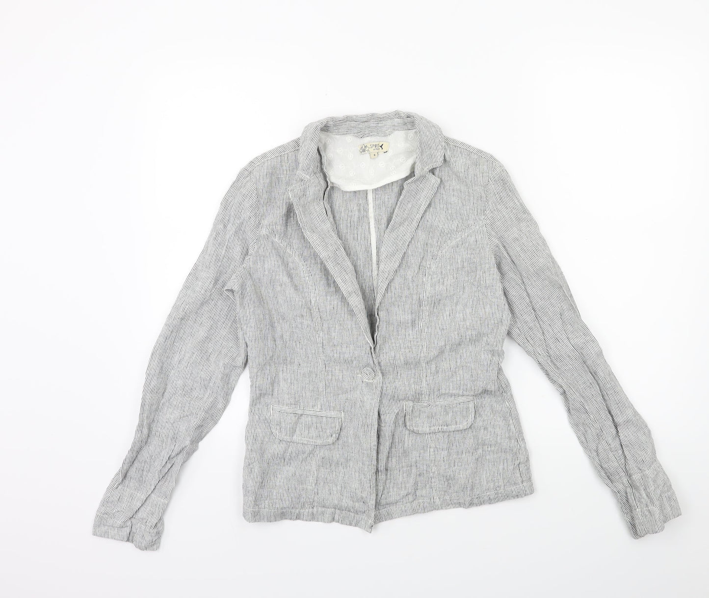 Womens UK Size 8 M&Co Grey Jacket