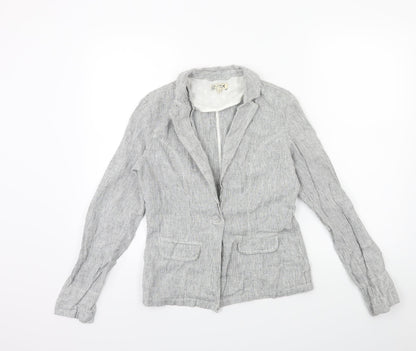 Womens UK Size 8 M&Co Grey Jacket