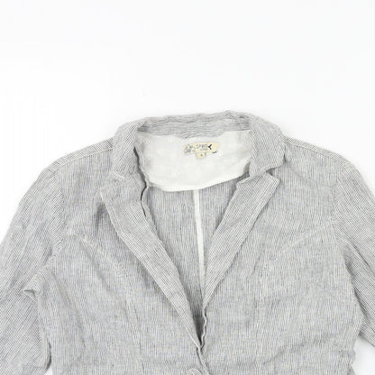Womens UK Size 8 M&Co Grey Jacket