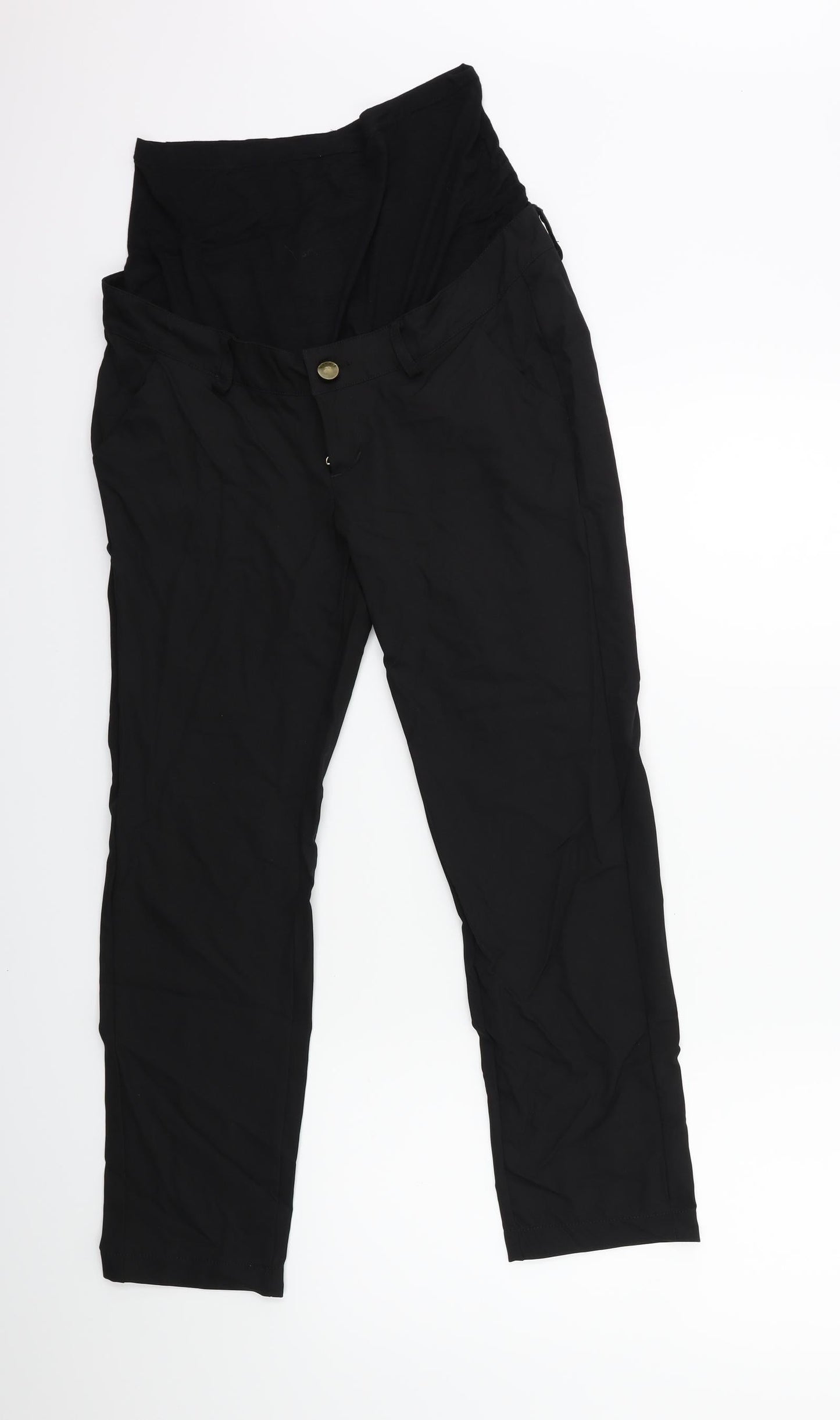 bandia Womens Black   Trousers  Size 10 L25 in