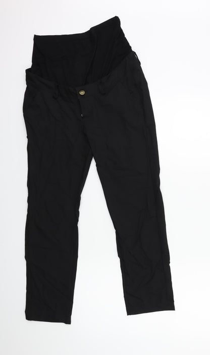 bandia Womens Black   Trousers  Size 10 L25 in