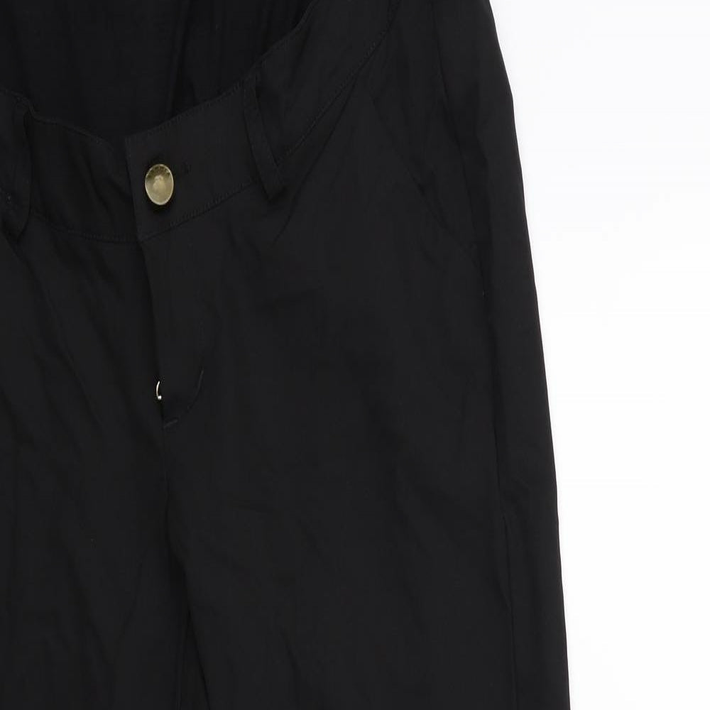 bandia Womens Black   Trousers  Size 10 L25 in