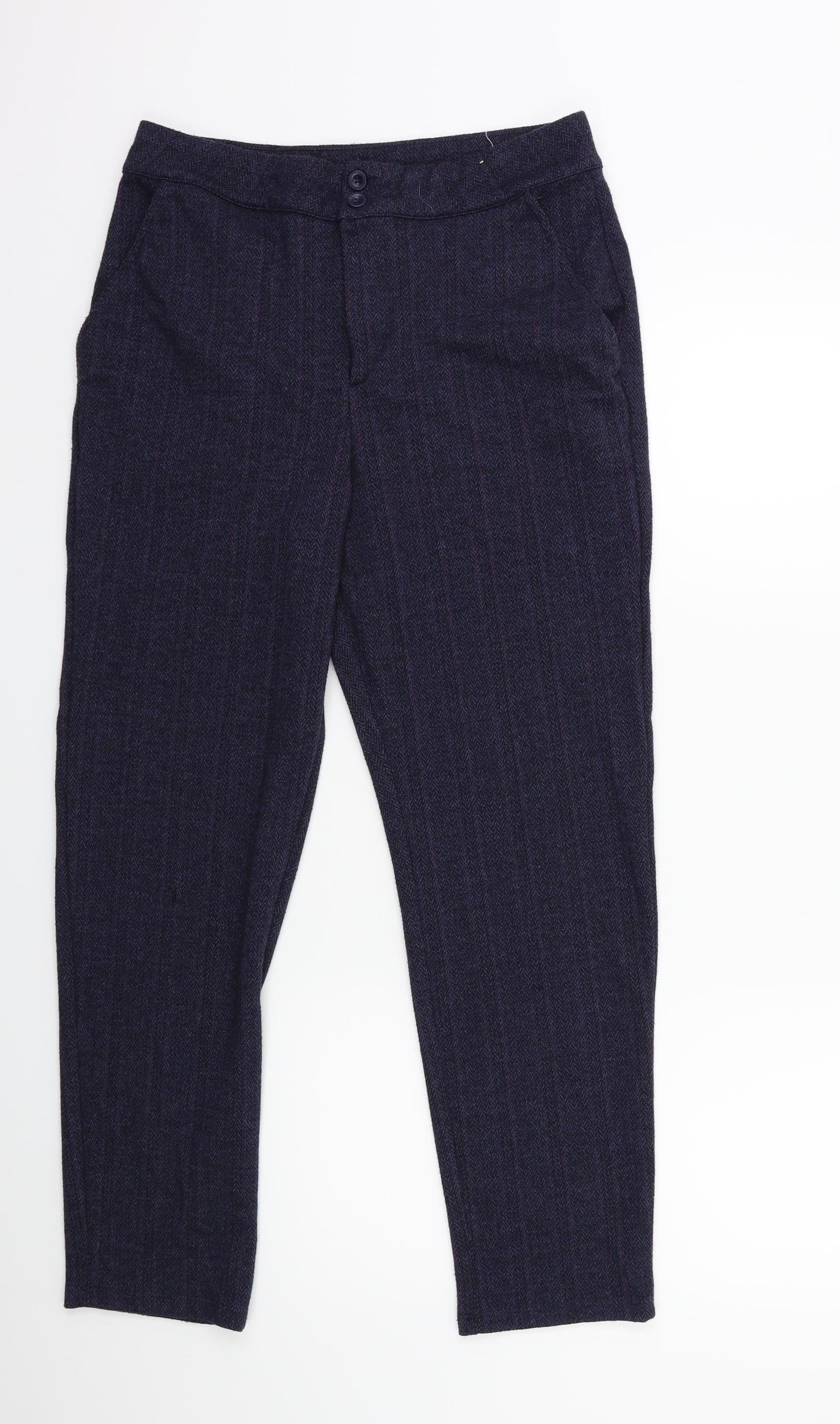 TU Womens Blue   Trousers  Size 12 L28 in