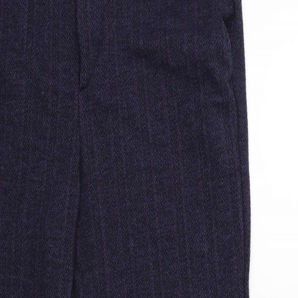 TU Womens Blue   Trousers  Size 12 L28 in