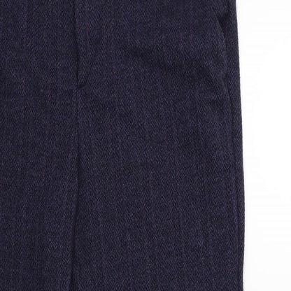 TU Womens Blue   Trousers  Size 12 L28 in