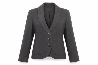 minute Womens Grey   Jacket Blazer Size 8