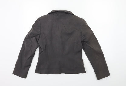 minute Womens Grey   Jacket Blazer Size 8