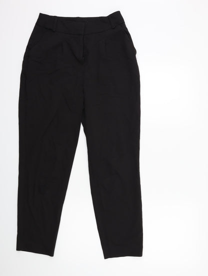 Womens UK Size 10 Very Regular Fit  Black Trousers