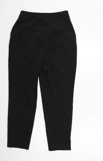 Womens UK Size 10 Very Regular Fit  Black Trousers