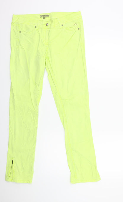 Comma Womens Green   Trousers  Size 10 L30 in
