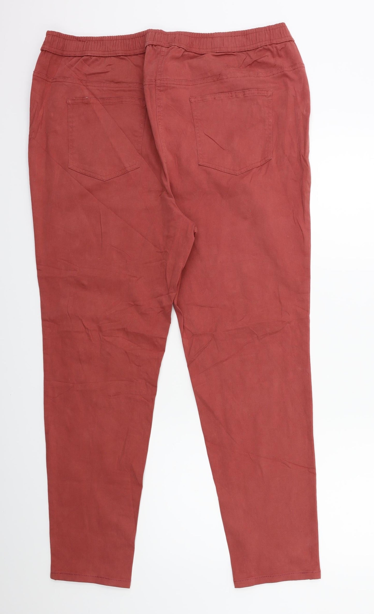 Mia Moda Womens Brown  Denim Jegging Jeans Size 38 in L29 in