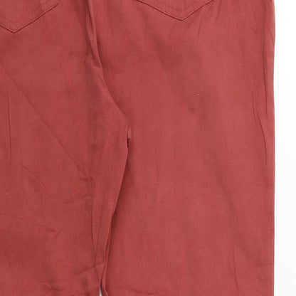 Mia Moda Womens Brown  Denim Jegging Jeans Size 38 in L29 in