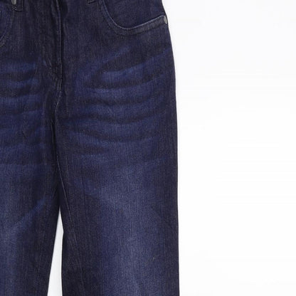 Preworn Womens Blue  Denim Skinny Jeans Size 25 in L32 in
