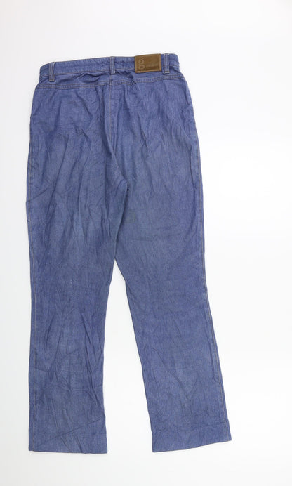 GARDEUR` Womens Blue  Denim Tapered Jeans Size 12 L28 in