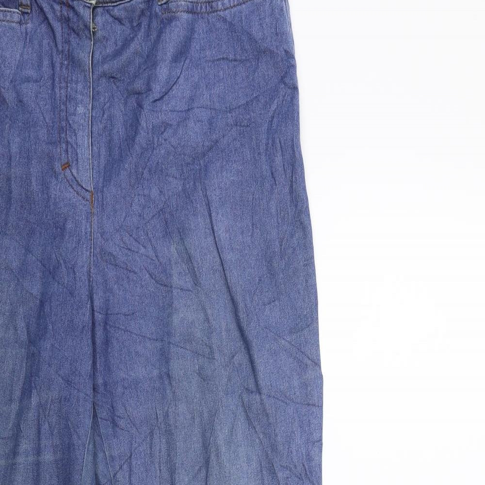 GARDEUR` Womens Blue  Denim Tapered Jeans Size 12 L28 in