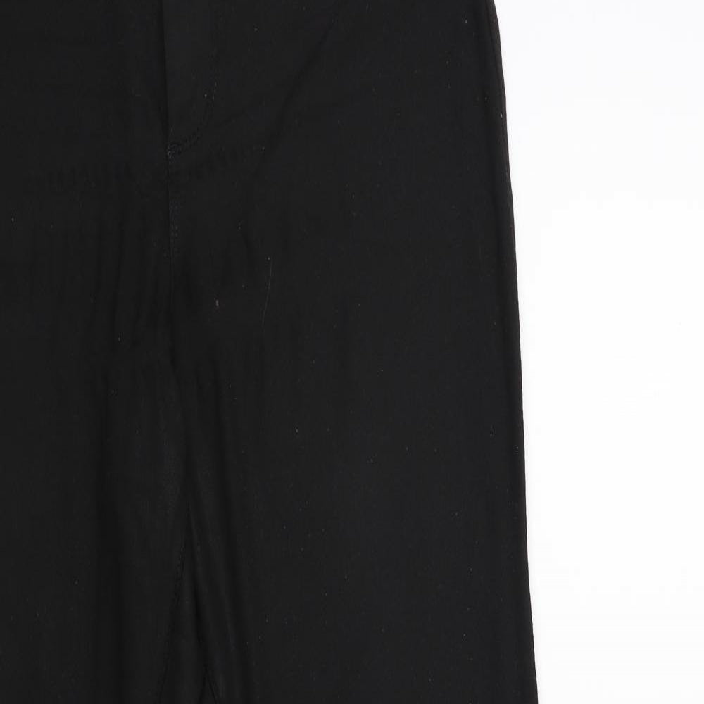 Denim & Co. Womens Black  Denim Skinny Jeans Size 14 L27 in