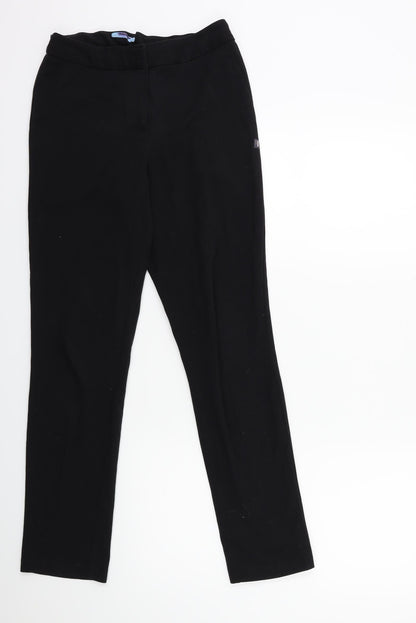 Womens UK Size 24 in Banner Regular Fit  Black Trousers