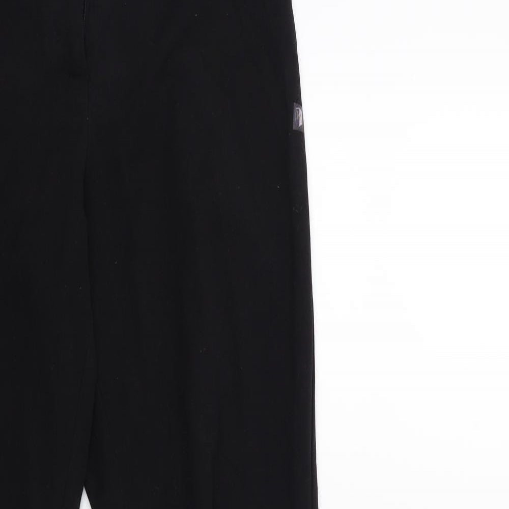 Womens UK Size 24 in Banner Regular Fit  Black Trousers