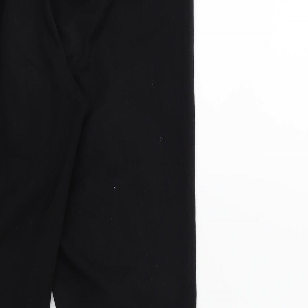 Womens UK Size 24 in Banner Regular Fit  Black Trousers