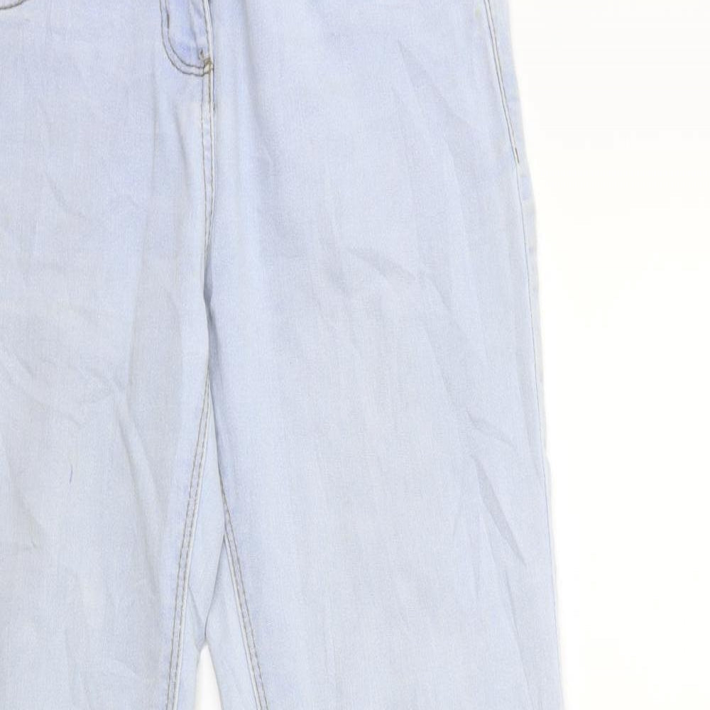 Preworn Girls Blue  Denim Skinny Jeans Size 12-13 Years