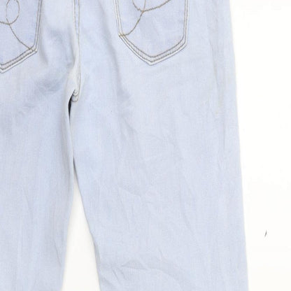 Preworn Girls Blue  Denim Skinny Jeans Size 12-13 Years