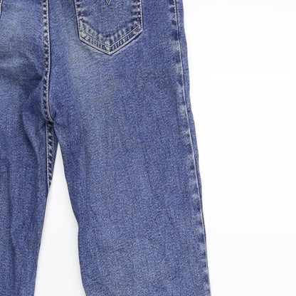 LONI Womens Blue  Denim Tapered Jeans Size 31 in L27 in