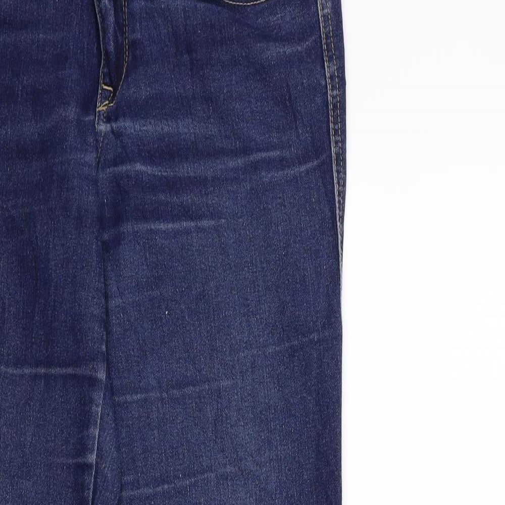 Womens UK Size 29 in H&M Regular Fit Skinny Blue Jeans