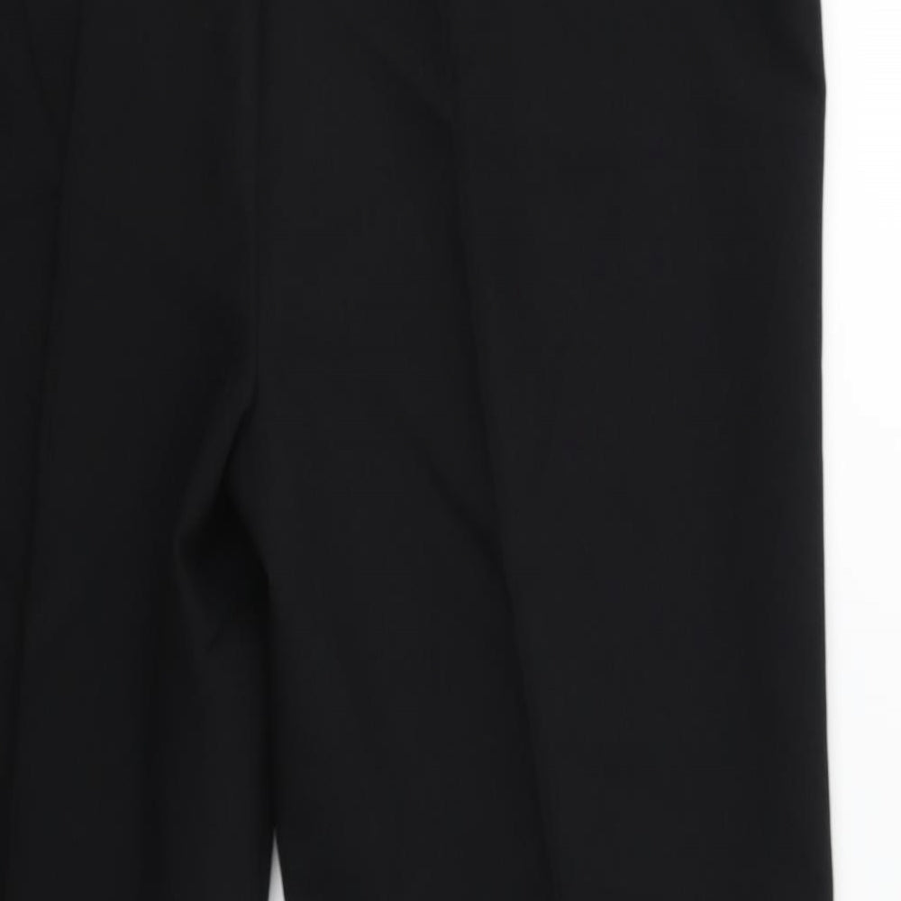 qdos Womens Black   Trousers  Size 16 L23 in