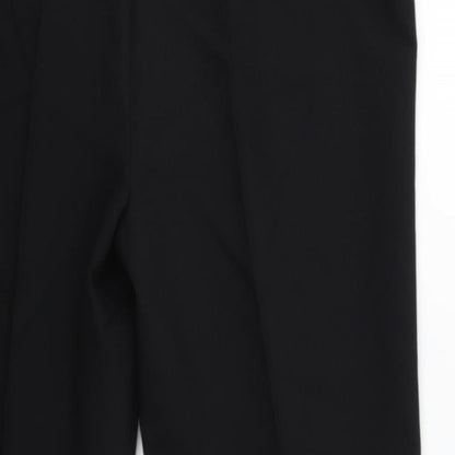 qdos Womens Black   Trousers  Size 16 L23 in