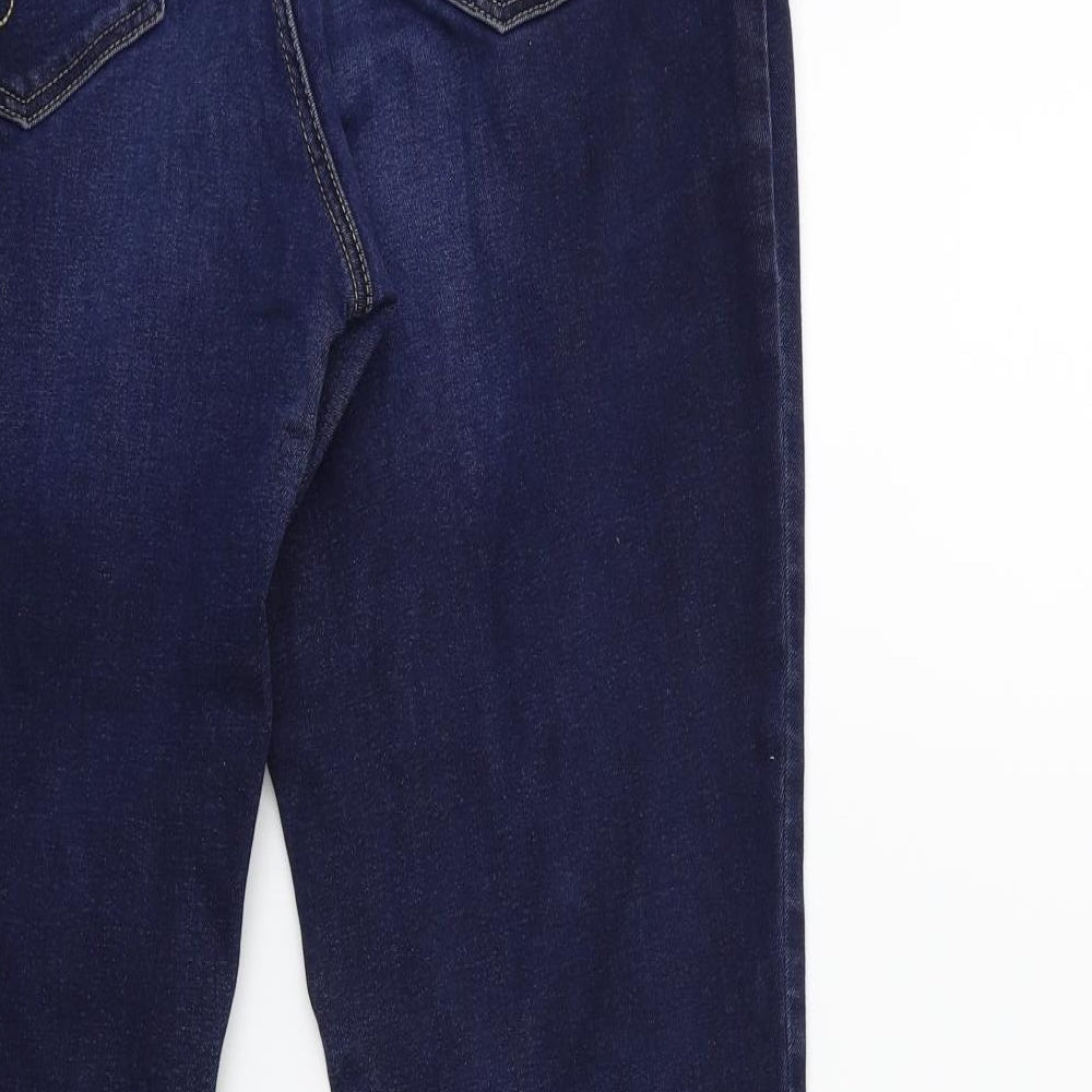 Womens UK Size 32 in Oui Regular Fit Skinny Blue Jeans