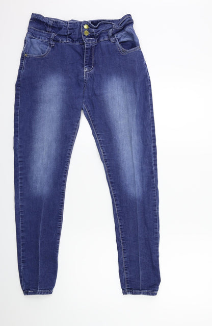 FALMER Womens Blue  Denim Skinny Jeans Size 30 in L29 in