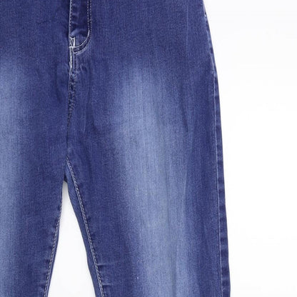 FALMER Womens Blue  Denim Skinny Jeans Size 30 in L29 in