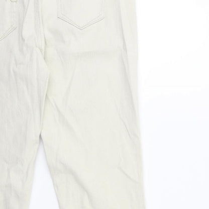 NEXT Womens Beige  Denim Skinny Jeans Size 12 L28 in