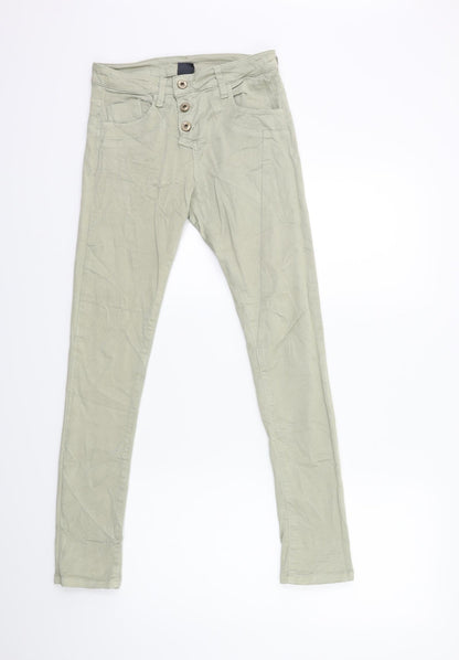 alame Womens Green  Denim Skinny Jeans Size 26 in L28 in