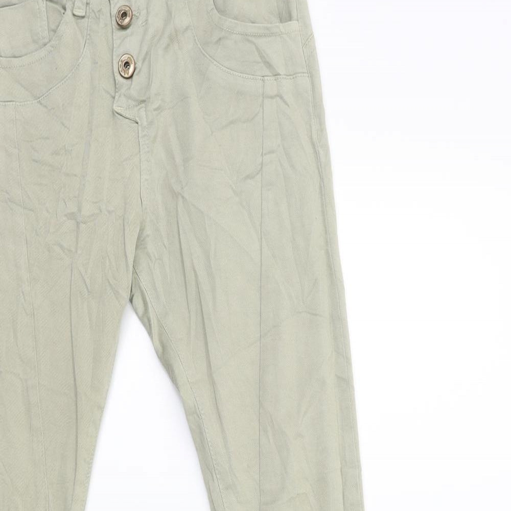 alame Womens Green  Denim Skinny Jeans Size 26 in L28 in