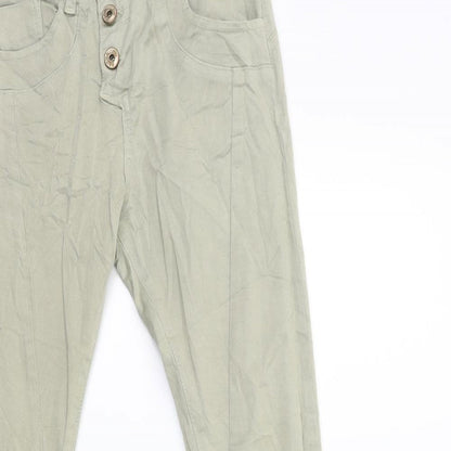 alame Womens Green  Denim Skinny Jeans Size 26 in L28 in