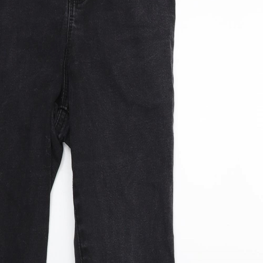Denim & Co. Womens Black  Denim Skinny Jeans Size 10 L25 in