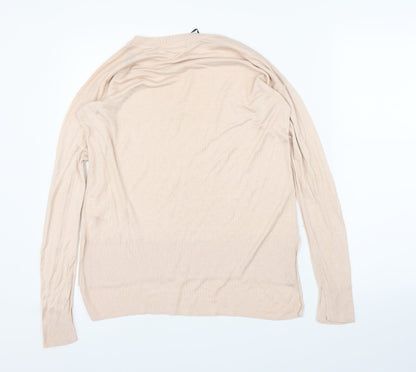 H&M Womens Pink   Pullover Jumper Size XS
