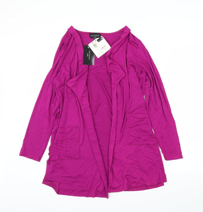 Antthony Womens Purple   Cardigan Jumper Size M