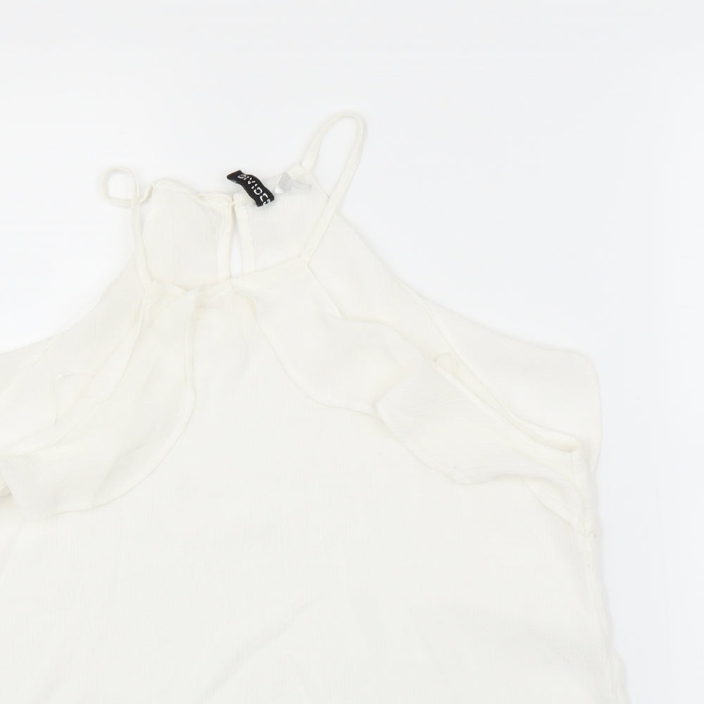 Womens UK Size 12 H&M White Camisole Blouse