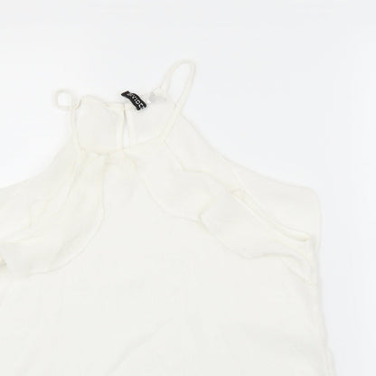 Womens UK Size 12 H&M White Camisole Blouse
