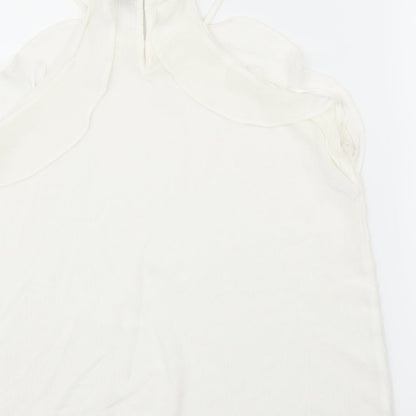 Womens UK Size 12 H&M White Camisole Blouse