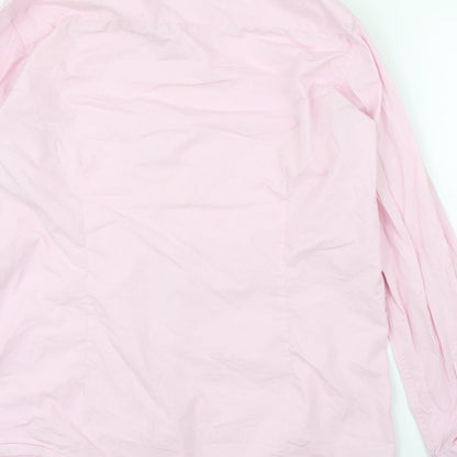 Taylor & Wright Mens Pink    Button-Up Size 16.5