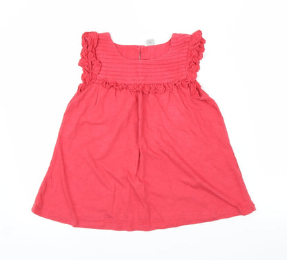 TU Girls Pink   Tunic Blouse Size 8 Years